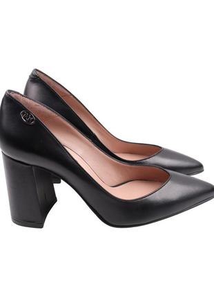 Туфлі жіночі tucino чорні натуральна шкіра 599-23dt 37