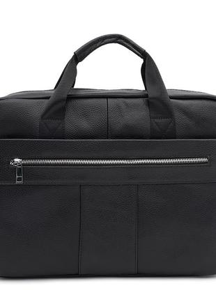 Чоловіча шкіряна сумка-портфель keizer k17068bl-black