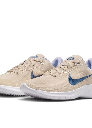 Кроссовки женские nike flex experience rn 11 nn (dd9283-102) 38.5 бежевый1 фото