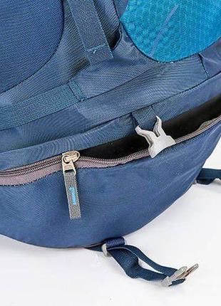 Рюкзак туристичний color life ty-5308 50 л синій (59429130)10 фото