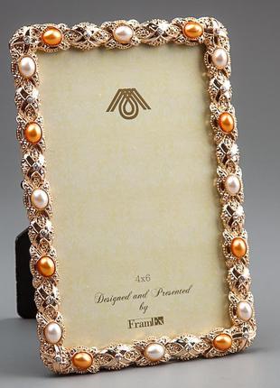 Декоративная фоторамка luxury pearls 12х17 см veronese al78456