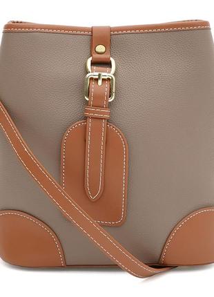 Женская кожаная сумка keizer k19085br-brown