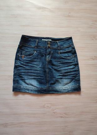 Юбка. спідниця. джинсова спідниця. m. 38