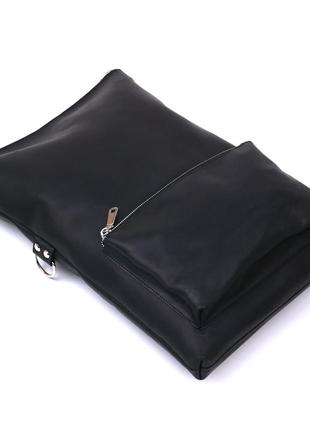 Винтажная женская сумка shvigel 16338 черный3 фото