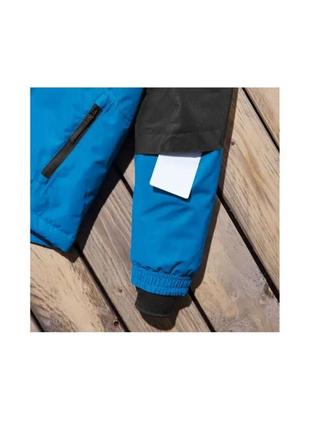 Термокуртка лижна синьо-чорна crivit 122/128, 134/140см3 фото
