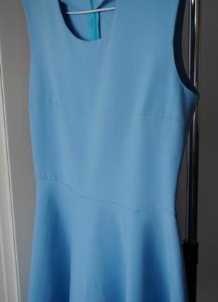 Голубое платье3 фото