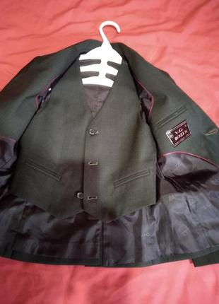 Пиджак и жилет в школу