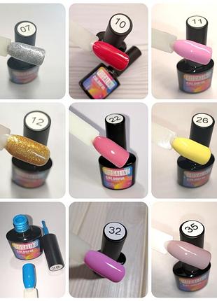 Гель лак 10 мл rosalind емаль гель лак probeauty