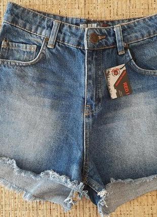 Шорти джинсові щільні туреччина короткі розмір 25