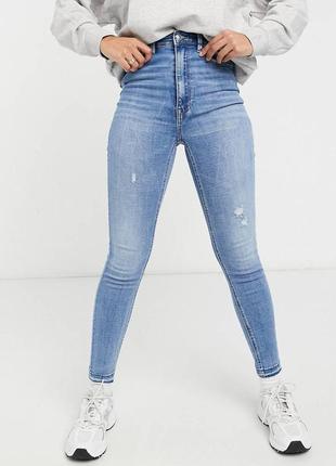 Джинсы skinny новые stradivarius