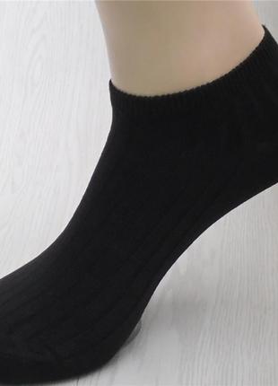 Женские носки из бамбукового волокна короткие, носки-лодочки2 фото