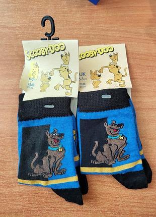 Шкарпетки дитячі scooby doo скубі ду англія р.23-26