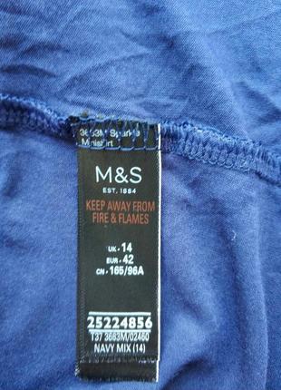 Интересное платье, сарафан блестки темно-синий звездное небо, бренда marks& spenser,р.146 фото