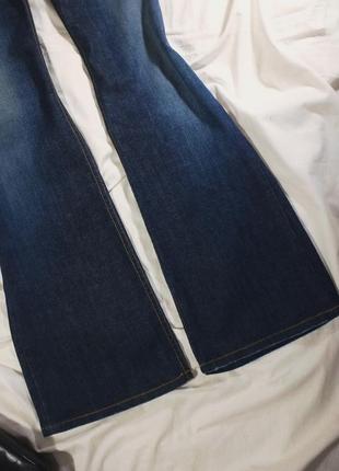 Y2k джинси кльош david bitton (з 2000х, вінтажні, кльоші, вінтаж)4 фото