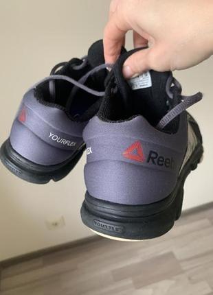 Кросівки  сірого кольору для тренувань reebok yourflex train 8.0 ar3224