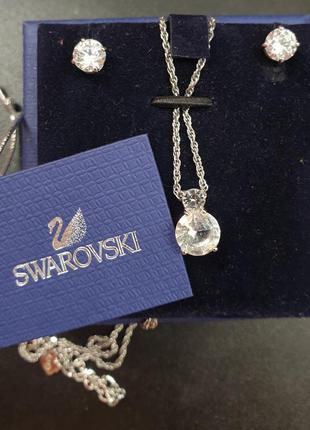 Набор украшений swarovski