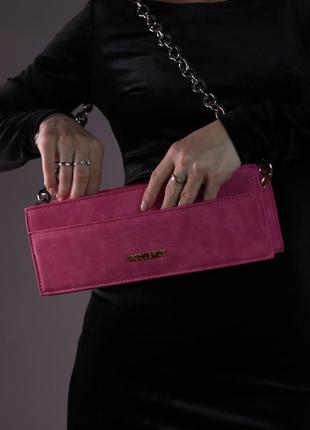 Жіноча сумка jacquemus le ciuciu fuxia, женская сумка, жакмюс кольору фуксії  sk01215 фото