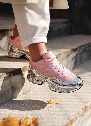 Жіночі кросівки raf simons osweego pink6 фото