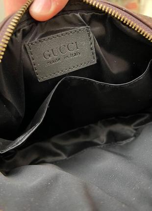 Чоловіча сумка через плече gucci натуральна шкіра модна сумка для чоловіків класична щоденна сумка  cap1745 фото