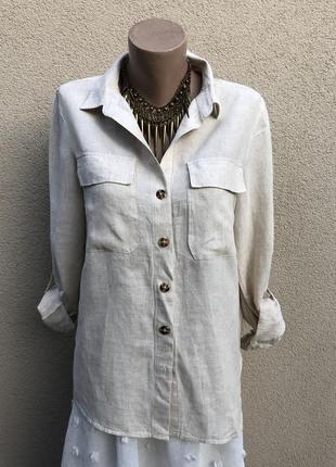 Льняная рубашка,блуза,этно бохо стиль,кэжуал,лён-вискоза,8 фото