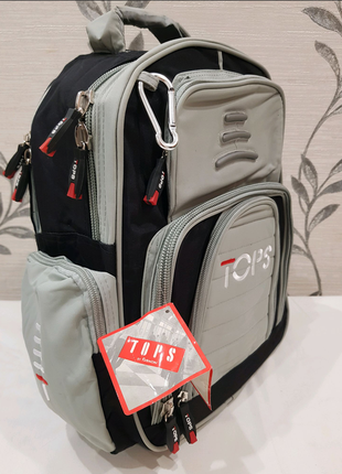 Рюкзак школьный для мальчиков пр-во турция с ключницей tops l -0173 фото