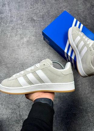 Adidas campus white grey