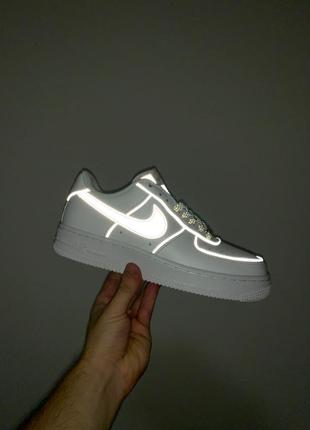 Кроссовки nike air force 1 reflective кросівки6 фото