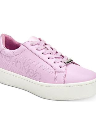 Calvin klein clarine leather sneaker2 фото