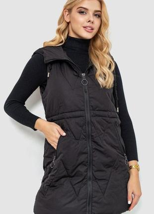 Куртка жіноча  -5, колір чорний, 235r8803
