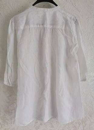 Батальна лляна блуза вишиванка5 фото