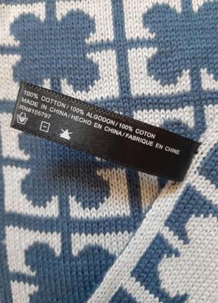 Шарфик с листом клевера.