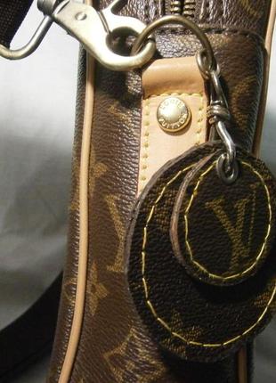 Monogram danube large sholder bag + брелок-подвеска 3