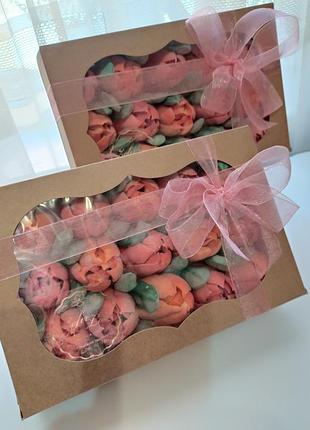 Коробочка з зефірними квітами 🌷
