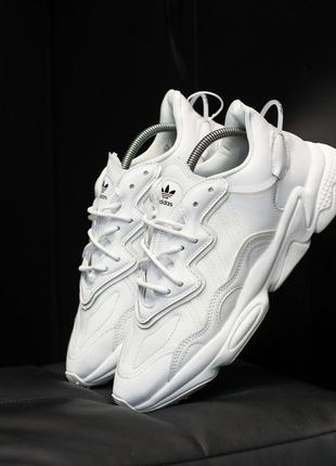 Кросівки adidas ozweego white кросівки7 фото
