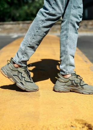 Кросівки adidas ozweego khaki кросівки