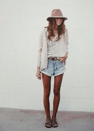 Кардиган лён летний бежевый