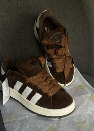 Campus 00s brown кеди adidas5 фото