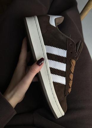 Campus 00s brown кеди adidas