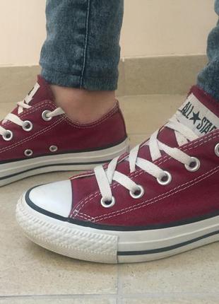 Низкие кеды converse5 фото