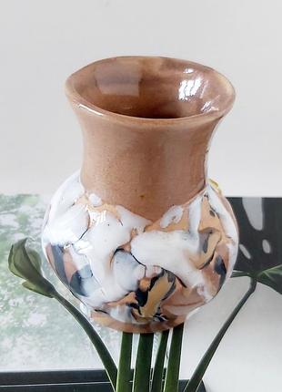 Ваза майоліка кераміка вінтажна керамічна вінтаж