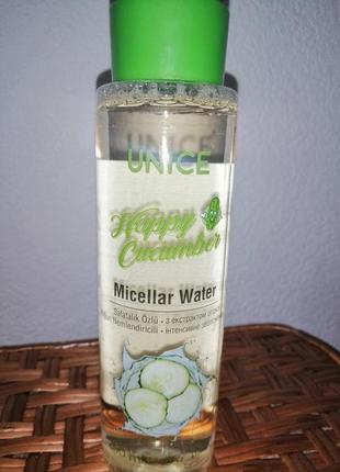 Міцелярна вода з екстрактом огірка