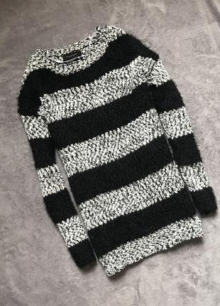 Вязанная кофта теплая