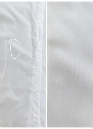 Классическая белая рубашка, оверсайз, 42-44, 44-46/ s-m9 фото