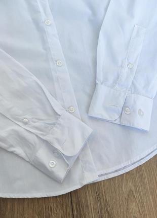 Классическая белая рубашка, оверсайз, 42-44, 44-46/ s-m8 фото