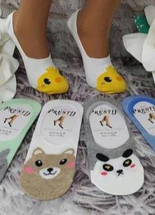 Набор женских носочков следов 5 пар