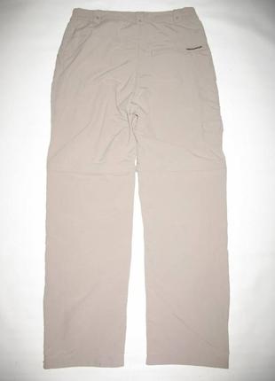 Штаны craghoppers nosilife convertible zip-off travel trousers lady (размер 38/m)3 фото