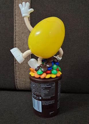 Диспенсер m&m's для конфет желтый коллекционный4 фото