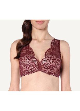 Вишневий бюстгальтер super push-up intimissimi giorgia 75c