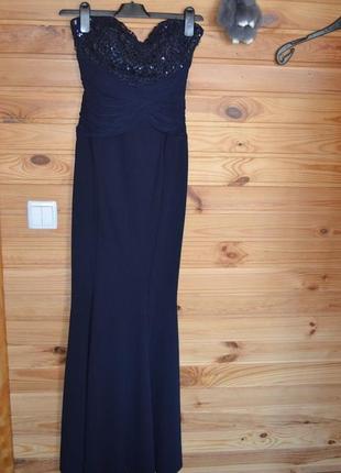 Платье кружевом и паетками lipsy london!