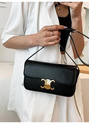 Сумка celi baguette (сeline) 🌿 7